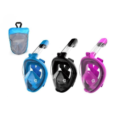 Полнолицева маска для плавання Free Breath ниряння снорклінга swiming mask 5460