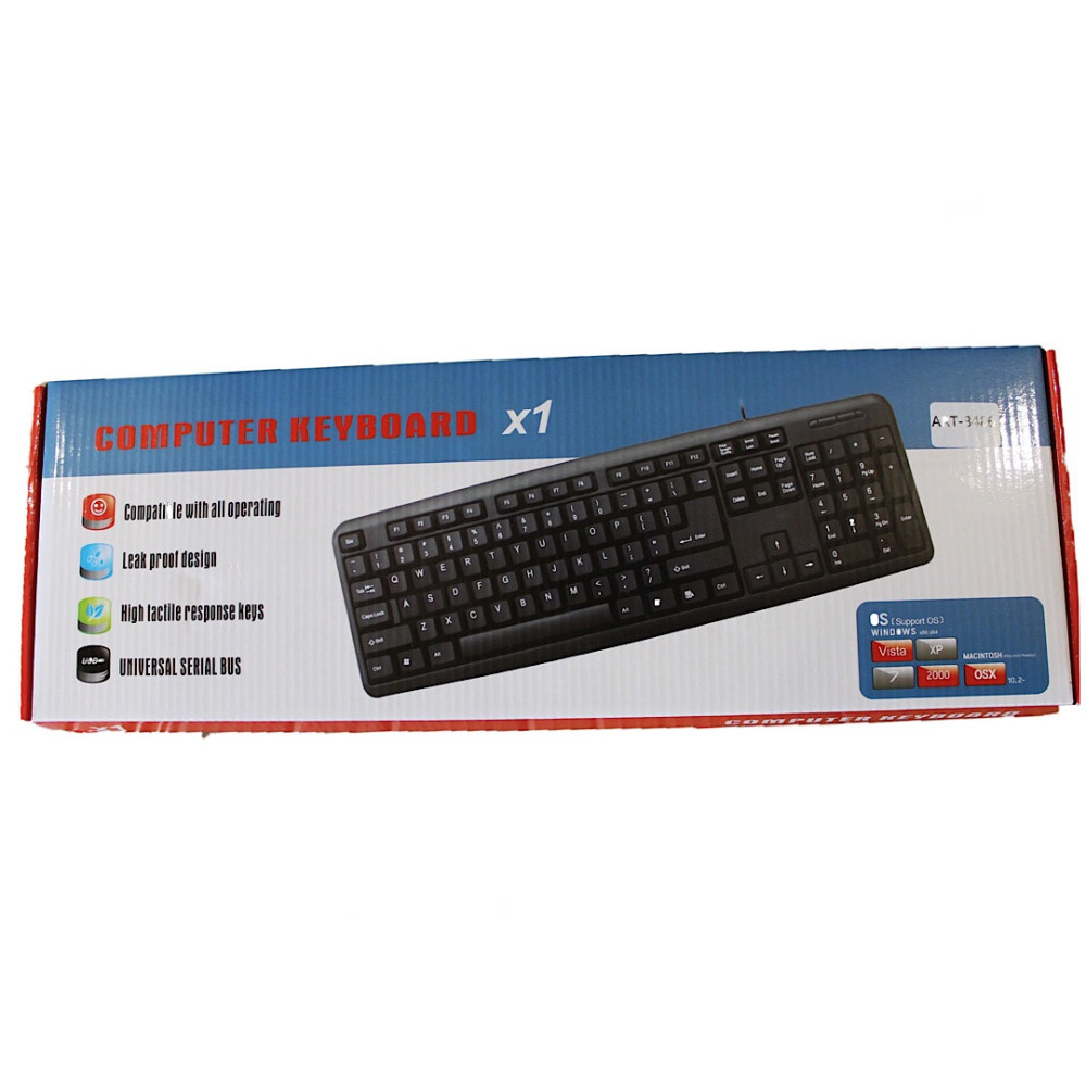 Клавіатура провідна X1 -3486