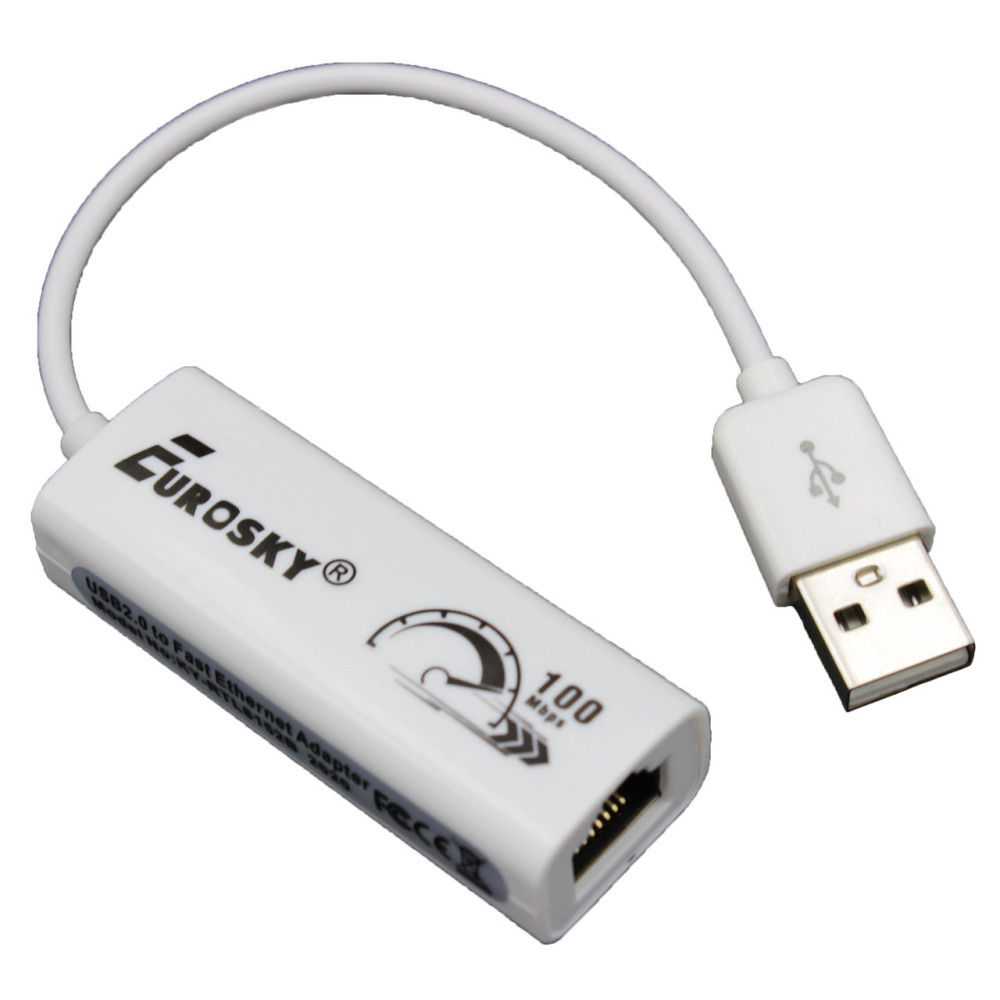 Адаптер USB LAN KY-RTL8152B Eurosky (для Т2)