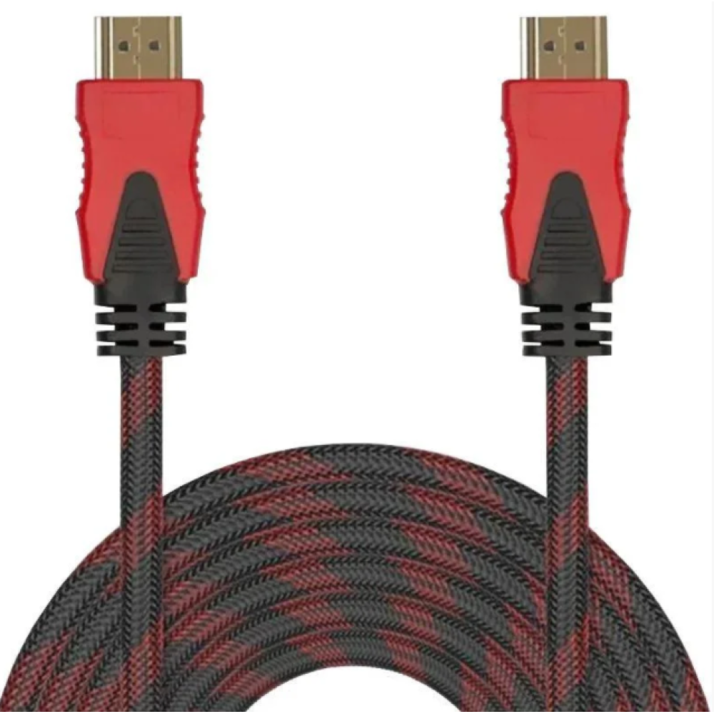 Кабель HDMI на HDMI 5 метрів 1.4V Тканинна обплетка - 1369