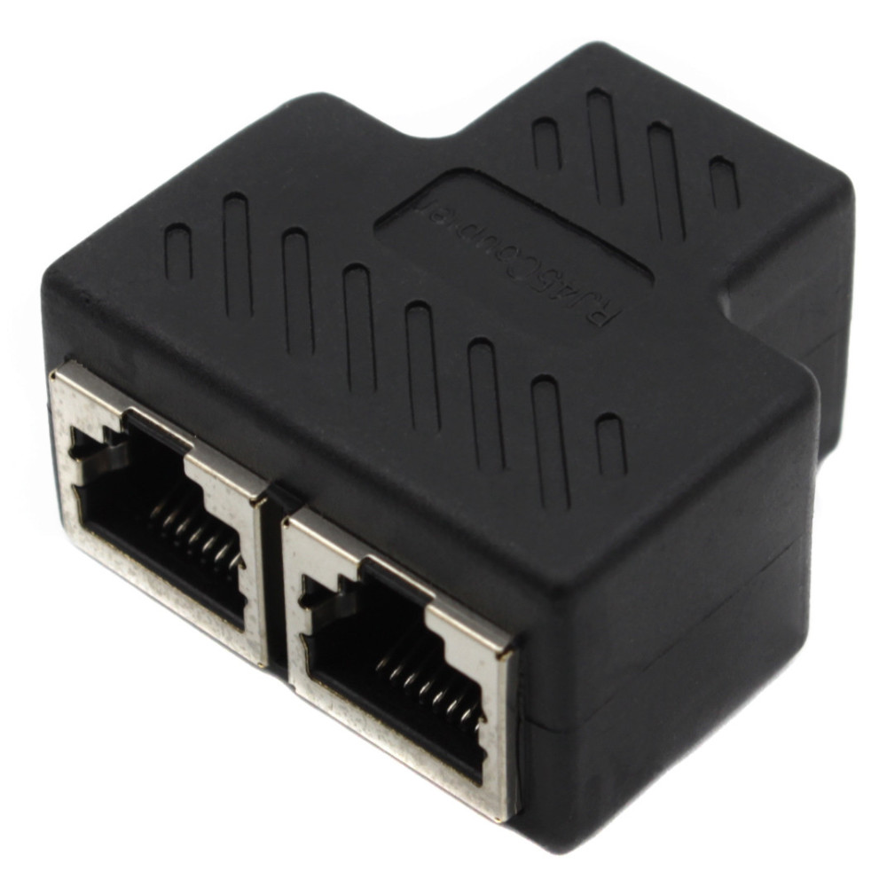 Двійник Розгалужувач RJ45 LAN "коробочка"