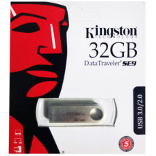 USB флеш накопичувач Kingston SE9 32Gb (DTSE9H) (Гарантія 3 роки)