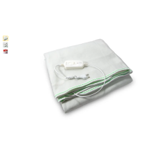 Електропростирадло з сумкою electrik blanket 150*120 біле / 5712