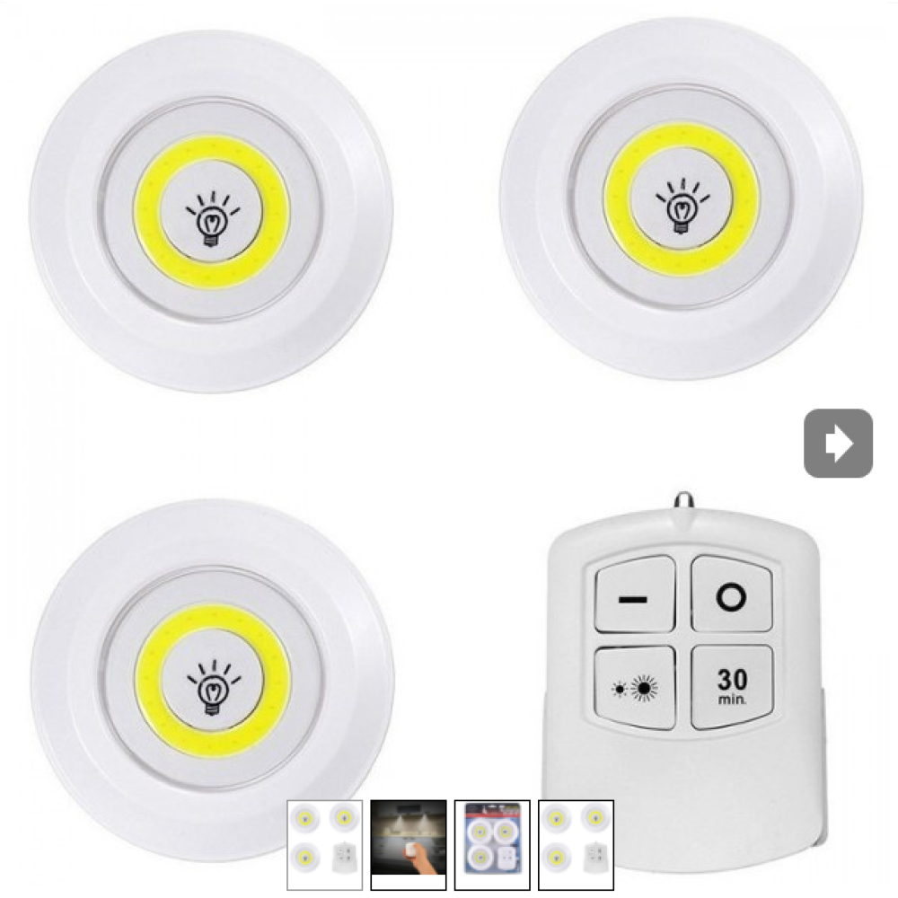 Ліхтар для кемпінгу BL-1012, LED, пульт, три лампи, два режими яскравості, 7477, 4926