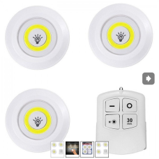 Ліхтар для кемпінгу BL-1012, LED, пульт, три лампи, два режими яскравості, 7477, 4926
