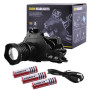 Налобний ліхтар T70Pro, HP70, 3х18650, ЗУ MicroUSB, P50 LED, Zoom Налобний ліхтар T70Pro, HP70, 3х18650, ЗУ MicroUSB, P50 LED, Zoom