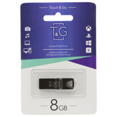 USB флеш накопичувач T&G 8GB/ TG117BK-8GBBK (Гарантія 3 роки)