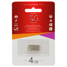 USB флеш накопичувач T&G метал серія 4GB/ TG109-4G (Гарантія 3 роки)