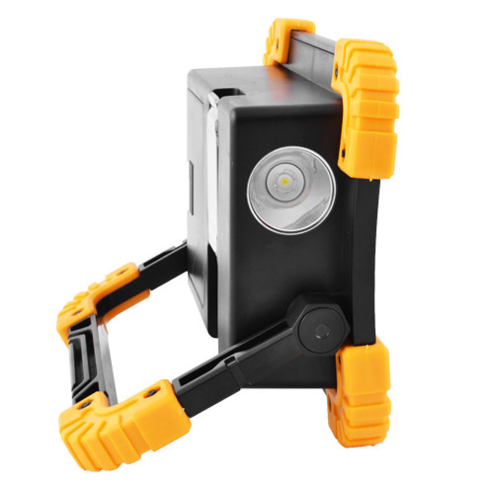 Прожектор світлодіодний акумуляторний L811-20W-COB+1W, ЗУ micro USB, 2x18650/3xAA, Power Bank,