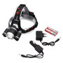 Налобний фонар BORUIT RJ3001, Акк., T6 LED, ZOOM, автомобільна зарядка Налобний фонар BORUIT RJ3001, Акк., T6 LED, ZOOM, автомобільна зарядка
