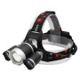 Налобний фонар BORUIT RJ3001, Акк., T6 LED, ZOOM, автомобільна зарядка Налобний фонар BORUIT RJ3001, Акк., T6 LED, ZOOM, автомобільна зарядка