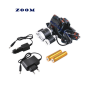 Налобний фонар BORUIT RJ3001, Акк., T6 LED, ZOOM, автомобільна зарядка Налобний фонар BORUIT RJ3001, Акк., T6 LED, ZOOM, автомобільна зарядка