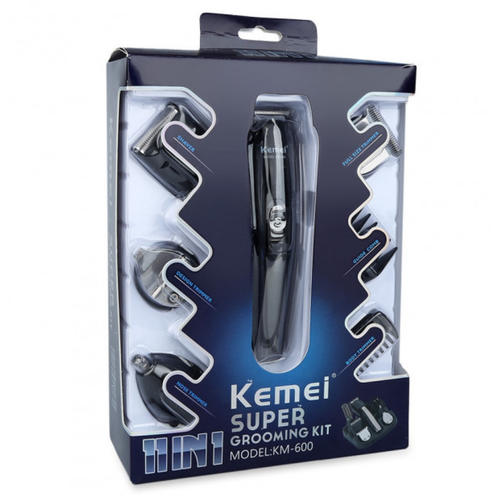 Багатофункціональний набір для стрижки KEMEI KM-600 11 В 1