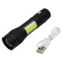 Ручний ліхтар X-Balog Police BL-520, Li-ion, T6+Cob, Zoom, ЗУ USB Ручний ліхтар X-Balog Police BL-520, Li-ion, T6+Cob, Zoom, ЗУ USB