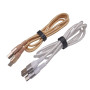 Кабель USB текстильний кольоровий 1 м Type-C