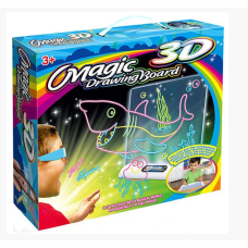 Магічна 3D дошка для малювання / magic drawing board 3d / 4150