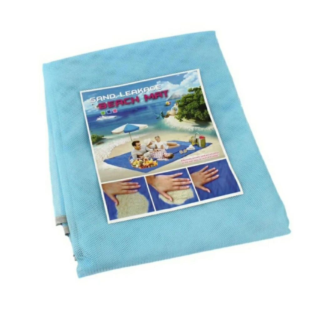 Пляжний килимок підстилка анти-пісок Sand-free Mat 2*2 м / 7712