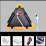 Прожектор світлодіодний акумуляторний W838-COB+36SMD RED, ЗУ micro USB, 2x18650/4xAA/ WD354 Прожектор світлодіодний акумуляторний W838-COB+36SMD RED, ЗУ micro USB, 2x18650/4xAA/ WD354