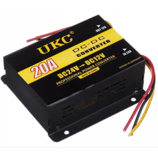 Перетворювач UKC DC/DC 24v-12v 20A / 3397