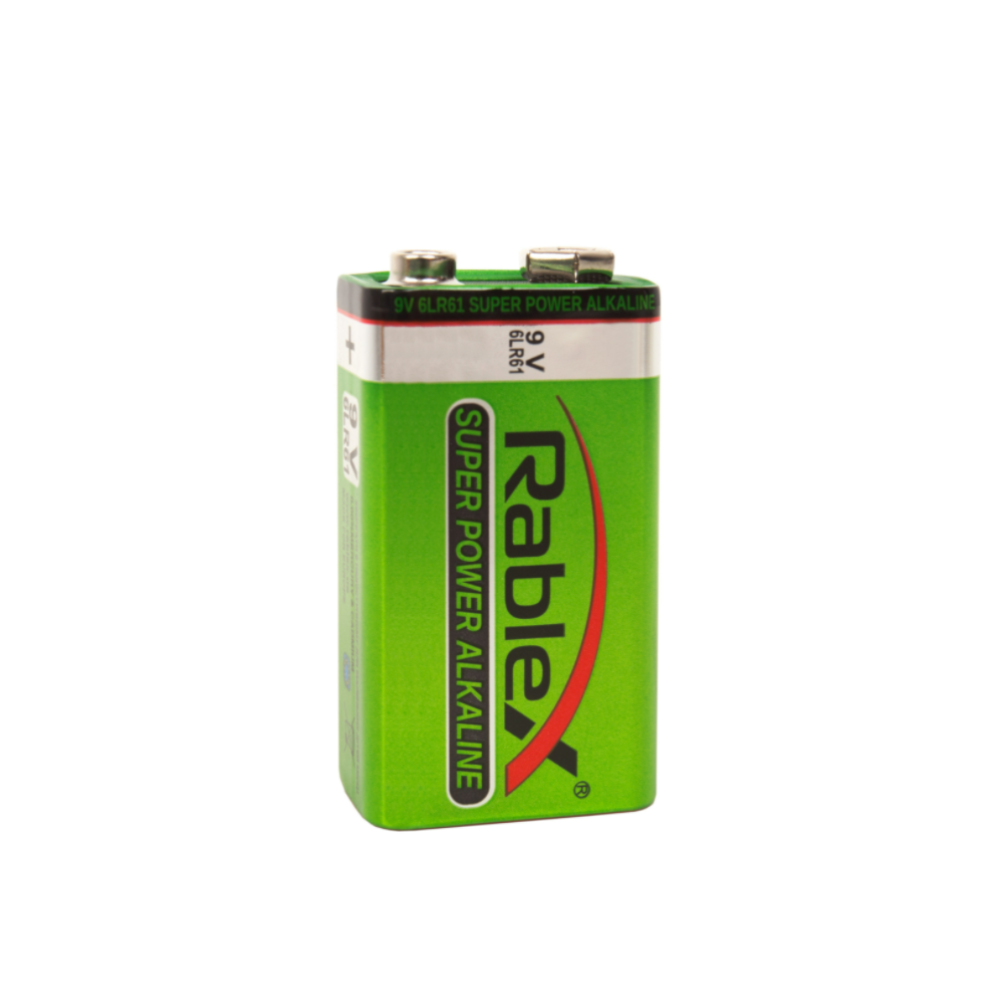 Батарейка Rablex Super Power Alkaline Крона 6F22 / 9V