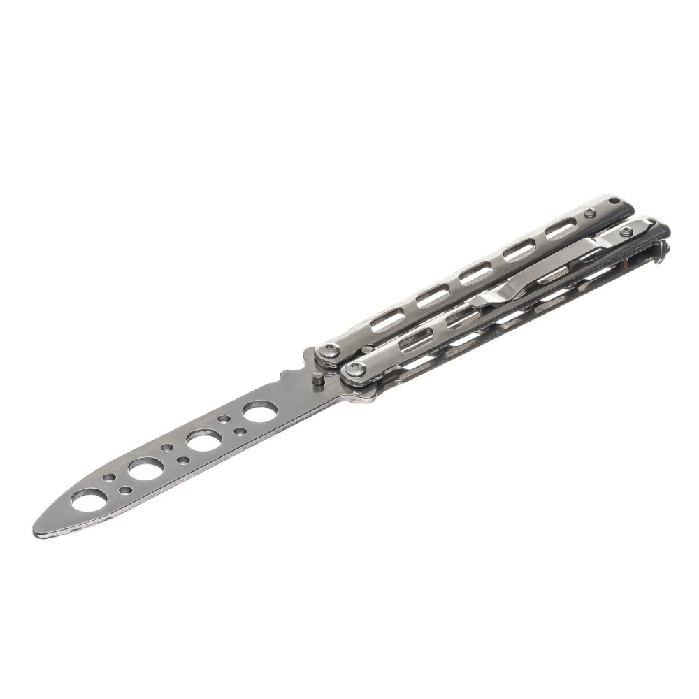 Ніж метелик Тренувальний Benchmade F-893 Silver
