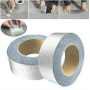 Бутилова водонепроникна стрічка з алюмінієвою фольгою 7233 (BUTYL SELF-ADHESIVE) 5 см*1.2 мм*10 м