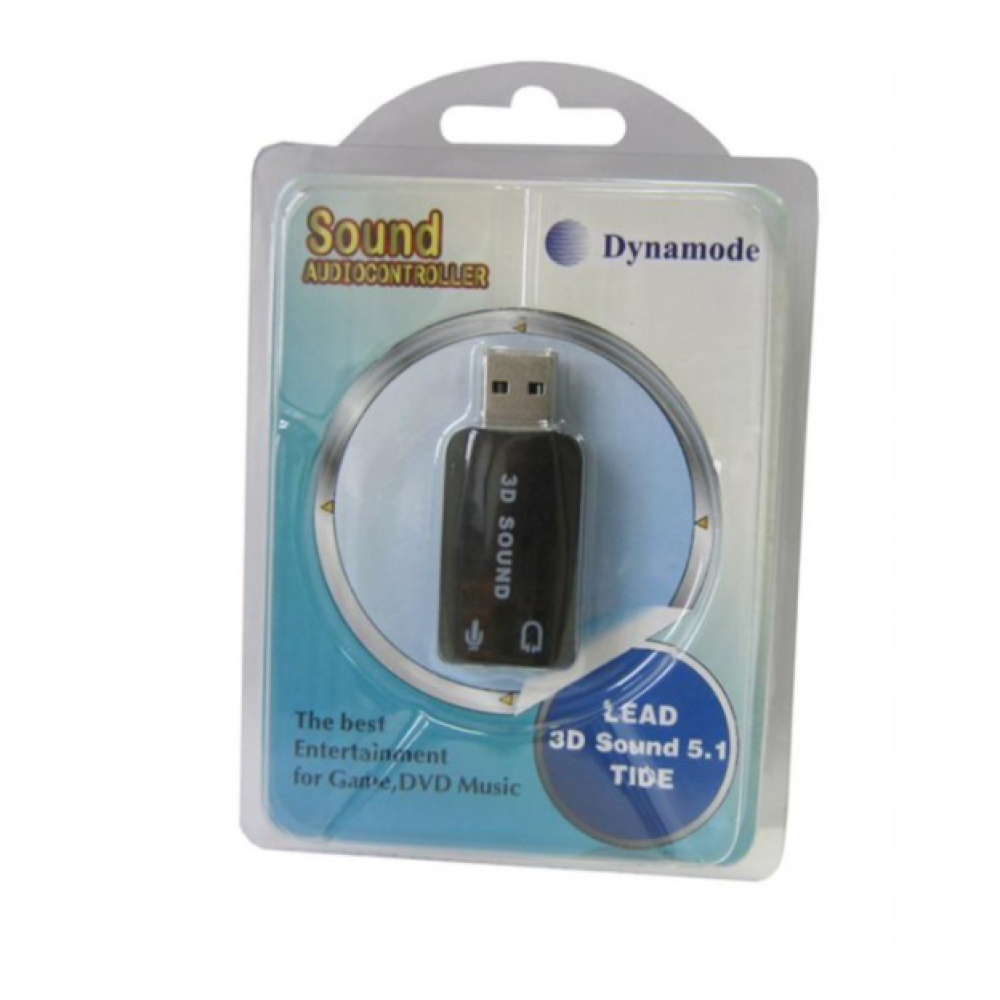 Звукова карта Dynamode USB 6(5.1) каналів 3D RTL / 3794