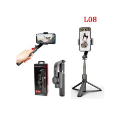 Стабілізатор телефону Gimbal L08. Штатив тримач телефону з Bluetooth пультом дистанційного керування
