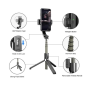 Стабілізатор телефону Gimbal L08. Штатив тримач телефону з Bluetooth пультом дистанційного керування