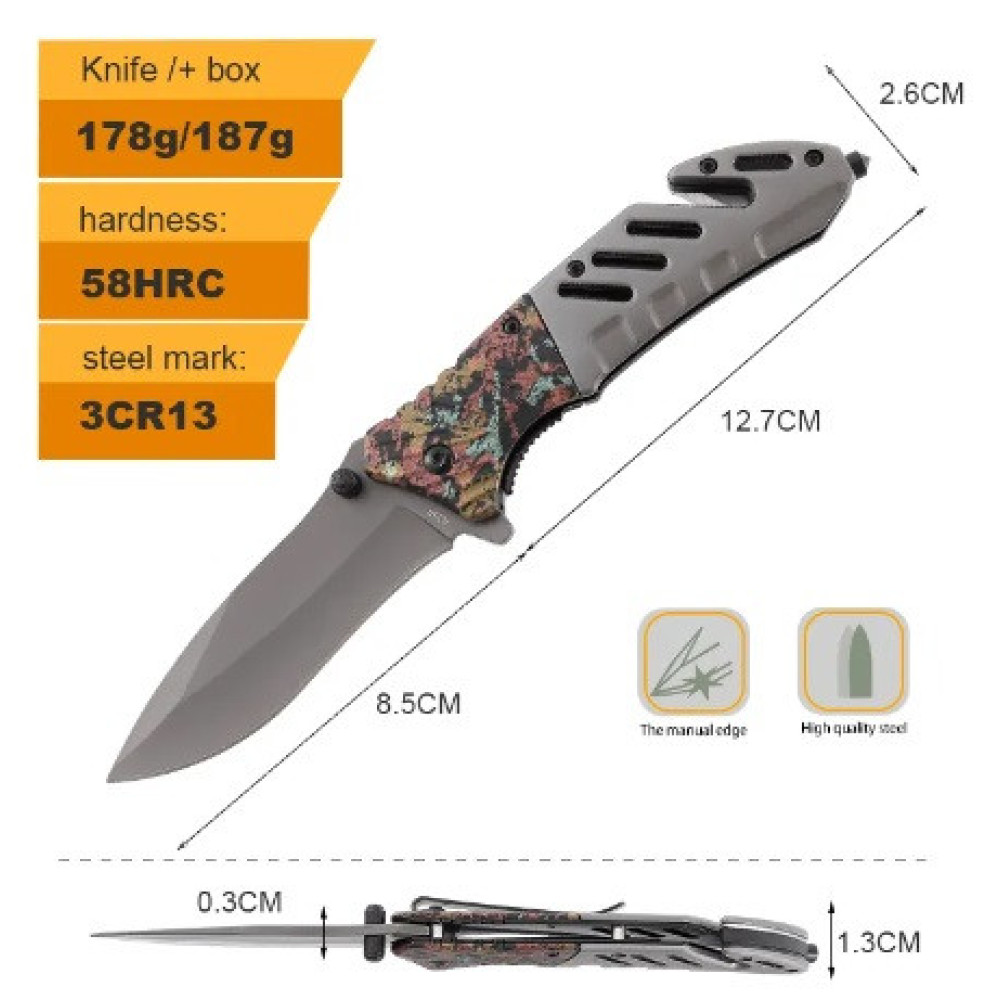 Ніж складаний Browning A339, 4019, 21 см