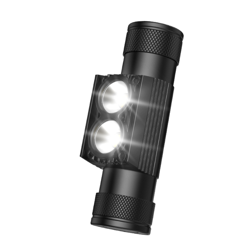 Налобний ліхтар PL165, 120, 2x T6 LED, 5 режимів освітлення
