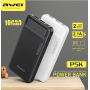 Повербанк AWEI P5k 10000mAh (реальна ємність менше) / 8141 Повербанк AWEI P5k 10000mAh (реальна ємність менше) / 8141