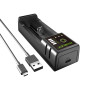 Зарядний пристрій Rablex RB401 1x18650 та ін. / від USB / Зарядний пристрій Rablex RB401 1x18650 та ін. / від USB /