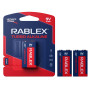 Акумулятор Rablex Крона 6F22/ 9V / Лужний / TURBO/ БЛИСТЕР Акумулятор Rablex Крона 6F22/ 9V / Лужний / TURBO/ БЛИСТЕР