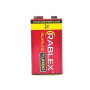 Батарейка Rablex Крона 6F22 / 9V / Лужна / TURBO / без блістера Батарейка Rablex Крона 6F22 / 9V / Лужна / TURBO / без блістера