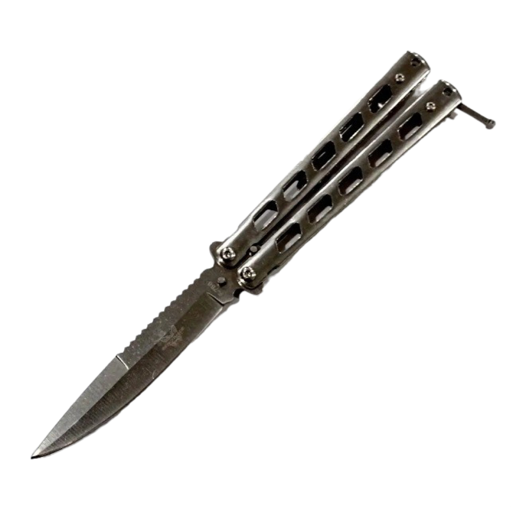 Ніж метелик A1010 Silver