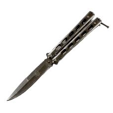 Ніж метелик A1010 Silver