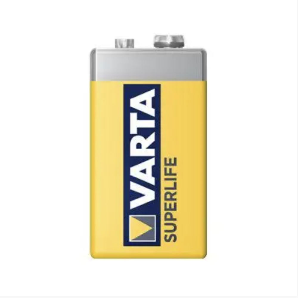 Батарейка Varta Superlife Крона 6F22/ 9V / техніка / соляна