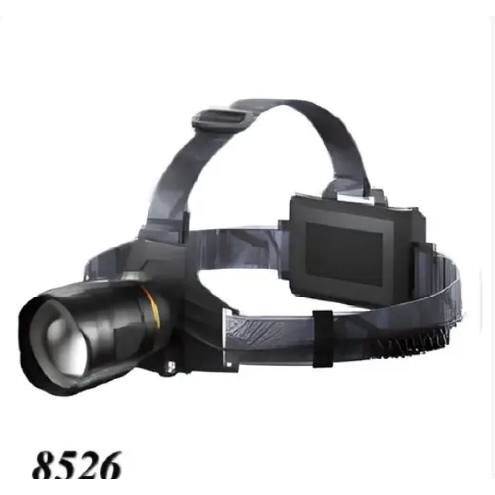 Налобний ліхтар Bailong BL-8075-2-GT100, 2x18650, зум, ЗУ microUSB