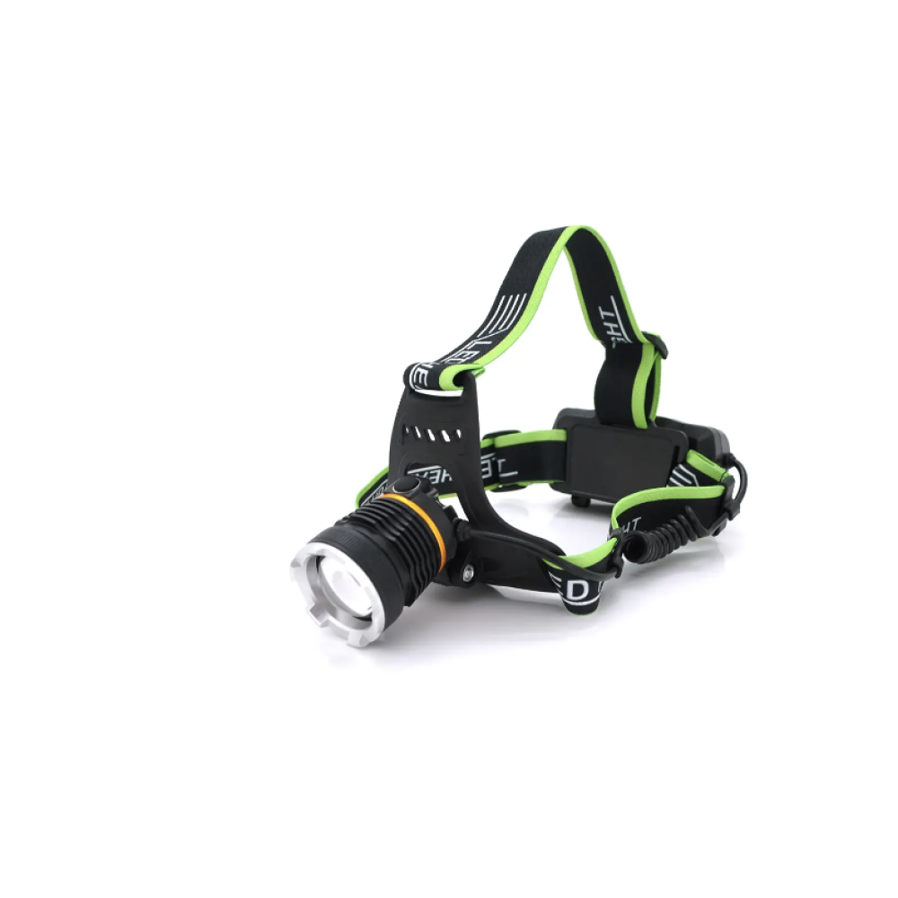 Налобний ліхтар Bailong BL-A7-P50, 2x18650, зум, ЗУ microUSB