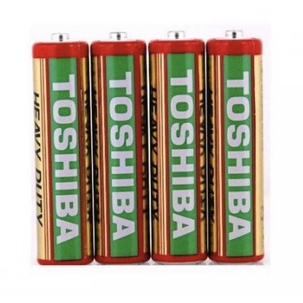 Акумулятор Toshiba R6/AA, DUTY HEAVY, червоний