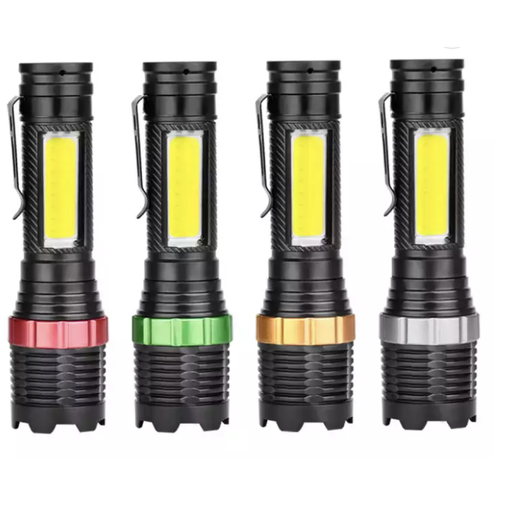 Ручний ліхтар Police BL-659, XPE, зум, microusb