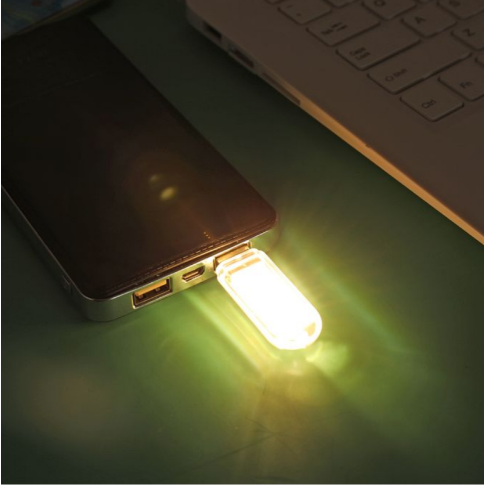 USB LED підсвітка-лампа для ноутбука, повербанка USB RB443 COB, 9207