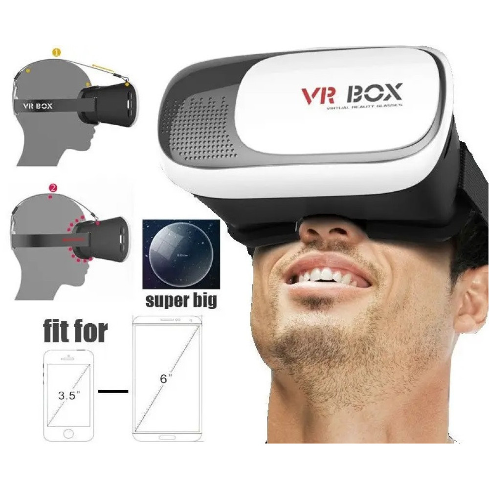 Окуляри віртуальної реальності з пультом VR Box G2, 4141