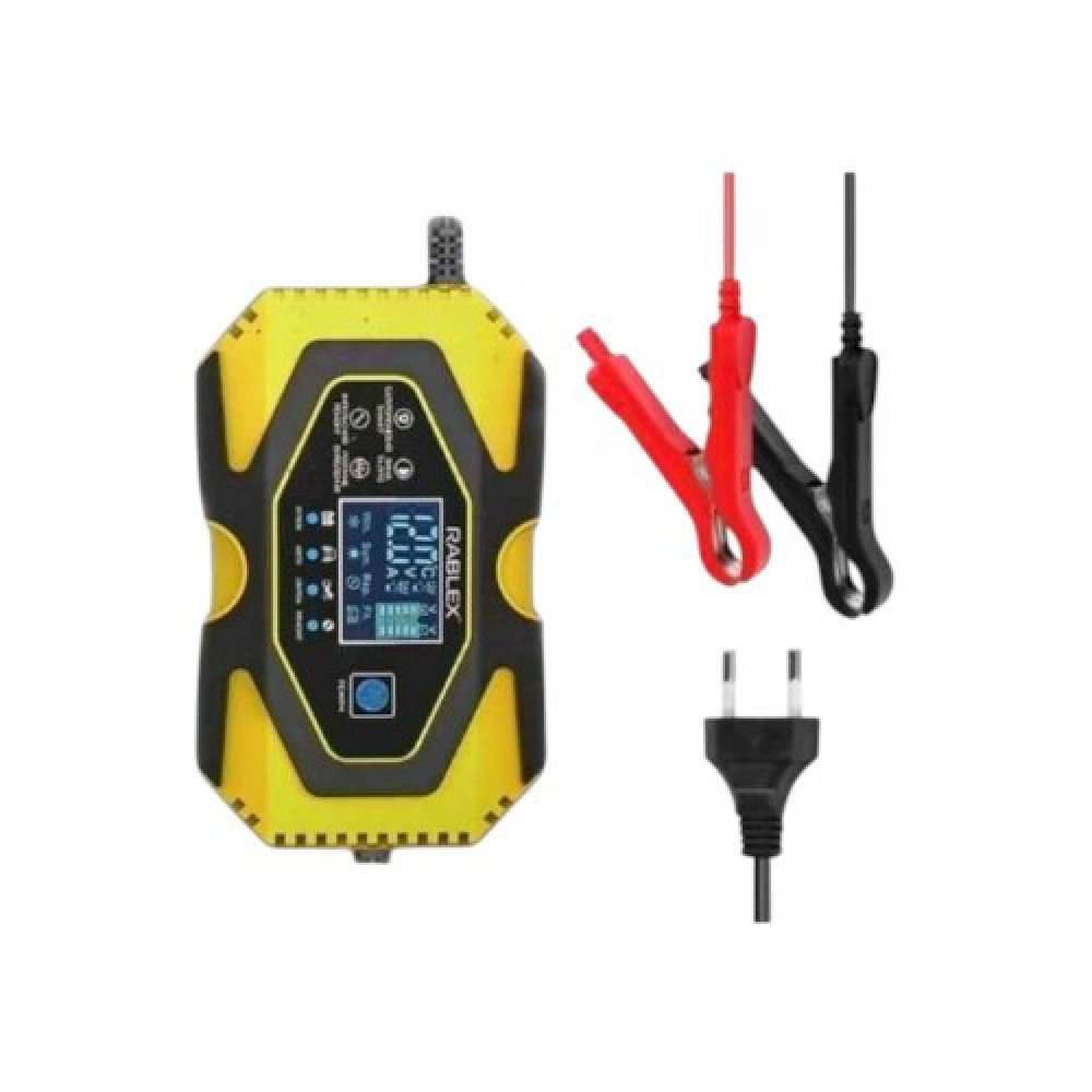 Зарядний пристрій Rablex RB650 автоматичний, 110w, 12v-6A, 24v-3A