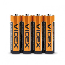 Батарейка Videx R6/AA / соляна / 60шт. в пачці