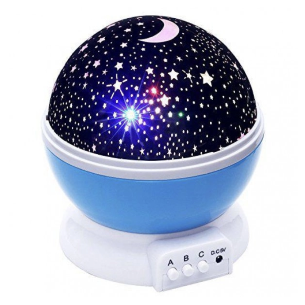 Нічник настільний світильник проектор Star Master USB, BIG, 4767