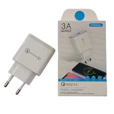 Сетевий зарядний пристрій USB x 1 Fast 3.0A Original Travel / Модель: AR-40