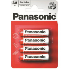 Батарейка Panasonic R6/AA / соляна