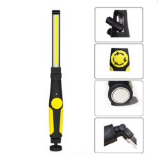 Ліхтар для кемпінгу W55-COB, Li-Ion акумулятор, магніт, ЗУ microUSB